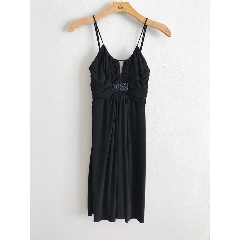 Black Dress with Sequin Detail